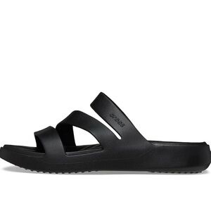 CROCS Black Sandals with Free Feel Technology